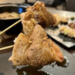 炭火焼き 花火 - 提灯花火 牛ちょうちん串