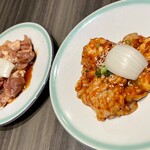 上野太昌園 - お得な追加ランチサービス　鶏もも、ホルモン