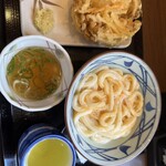 Marugame Seimen - 釜玉とかき揚げ