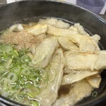 うどん秀 - ごぼう天うどん　500円