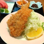 お食事処 大原 - アジフライ