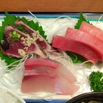 お食事処 大原 - 刺身３点