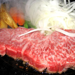 Yakiniku Suteki Mitogaden - 【サーロインステーキ】本格！よりすぐった黒毛和牛ステーキ！！