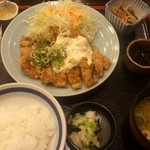 Kurochoubee - チキン南蛮定食（９２４円）