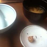 鉄板焼き 大和 - 相方に今日写真とていないと指摘を受けた時にはこの状態。。