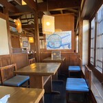 煮込みうどん かに屋 - 内観