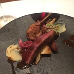 レストラン マノワ - 海ガモと雉