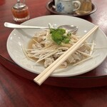 楽園 - センマイのネギ生姜和え