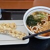 Yamada Udon Shokudou - たぬきうどん＋竹輪天ぷら(360円＋200円)