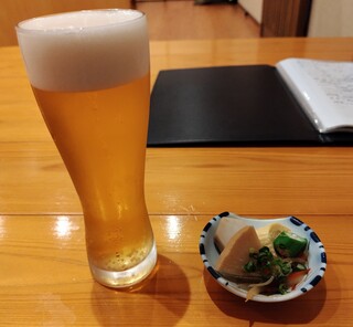 Sake To Sakana Sarashina - 乾杯～。小だけどタンブラー。嬉しい。