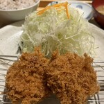 Jukusei Tonkatsu Daichi - ヒレかつ定食(小サイズ2個)