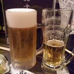 縁家 - 2013.10. メガ生と普通の生　ちょっと違いがわかりにくい写メ・・・（＾＾；