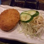 縁家 - 2013.10. 牛タンコロッケ（ホントは二個で）