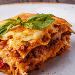 Authentic! ! Homemade lasagna lunch set