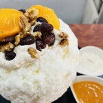 こひる庵 - 柿大好き♡大粒のかのこ豆もたくさん！