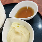 こひる庵 - デフォルトでみたらしみつは別添え　いもクリームtp250円