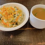 Kicchimbarusanrinsha - サラダとスープ