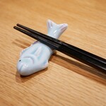 Tachigui Sushi Uogashi Yamaharu - 箸置き