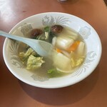 天々来 - 野菜スープ　600円