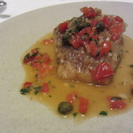 ア・ニュ ルトゥルヴェ・ヴー - カスベのムニエル ケッパーのアクセント