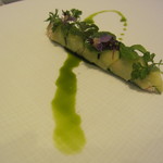 ア・ニュ ルトゥルヴェ・ヴー - ズッキーニと毛ガニのバトン