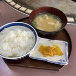 Amakaraya - 軽くご飯とお味噌汁の setに。。♡