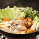 Oyster miso dote style hotpot