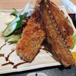 Enomoto - 絶品アジフライ定食1100円