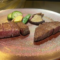 神戸牛 個室 ステーキ 吉祥 - ヒレとサーロイン