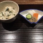 割烹 隆 - 落鮎釜戸ご飯さんでーす。*\(^o^)/*
