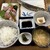 びんび亭 - 料理写真:サンマ塩焼+刺身付き