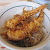 天米 - 料理写真:ランチの半丼（海老）