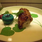 京懐石 吉泉 - 鱧寿司。