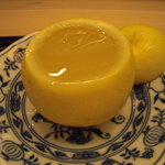 京懐石 吉泉 - グレープフルーツゼリー。