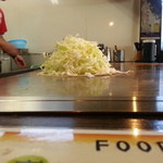 まんてん - キャベツ山盛りが鎮座しまして・・・