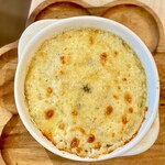 Gorgonzola cheese grilled risotto
