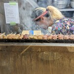 池袋っ子居酒屋 俺たちのとりとん - 焼鳥の焼き場