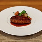 み乃家 - 広島豚ハンバーグステーキ　