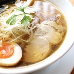 ラーメン 鶏華 - 味玉あっさりラーメン