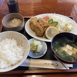 矢はず - 料理写真:かきフライ定食