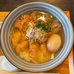 豚骨清湯・自家製麺 かつら - 叉焼雲呑麺