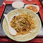 Eiri - 冷やし担々麺［950円］、ミニ麻婆豆腐セット［100円］