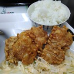ラーメン 喜楽 - 唐揚げ