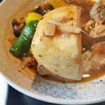 カレー食堂 心 - じゃがいももでかっ！！