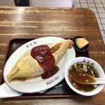 長寿庵 - オムライス950円