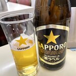 神楽坂飯店 - サッポロビール（中瓶）