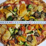 小麦畑の石窯食堂 Far niente - テイクアウトの気まぐれオルトラーナPizza¥1750
      具沢山、お店で食べたかったよぉ~