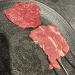 炭焼き 成吉思汗いし田 新潟店 - モモと肩ロース