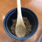 そば処みよし - 天かす。