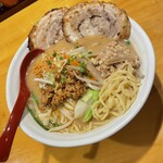 麺場 田所商店 - 茨城味噌野菜らーめん トッピング味噌漬け炙りチャーシュー2枚